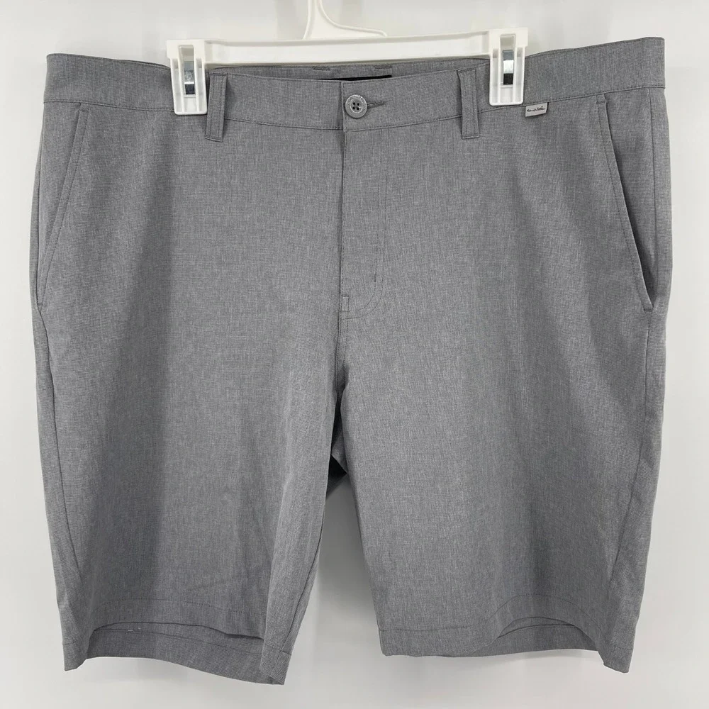 Travis Mathew Golf Shorts Heather Gray Lightweight Size‎ 40